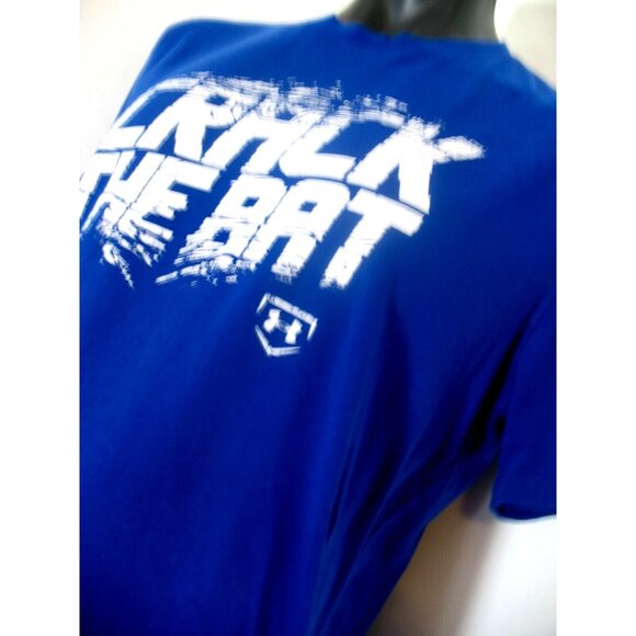 Under Armour tee shirt "Crack the Bat" size Large, Heatgear. - Picture 5 of 9